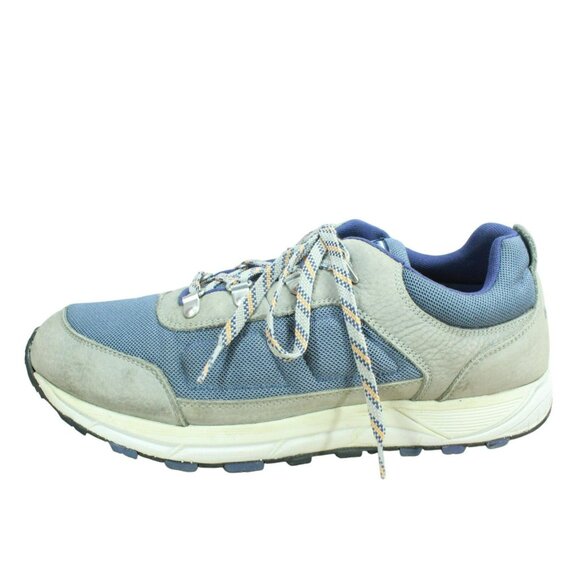 LL Bean Mountain Classic Blue Mesh Lace Up Hiking Trail Shoes Size 11 M - Picture 1 of 9